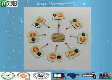 El panel del interruptor de membrana del PWB