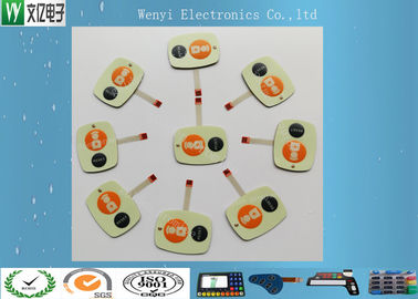 El panel del interruptor de membrana del PWB