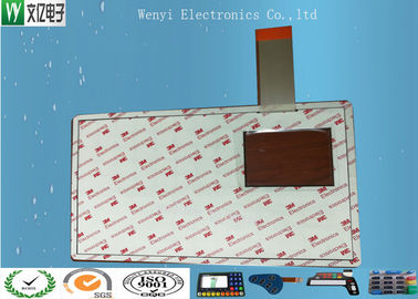 Ventana del LCD del conector del interruptor de membrana de la prenda impermeable IP67 ZIF para la escala electrónica