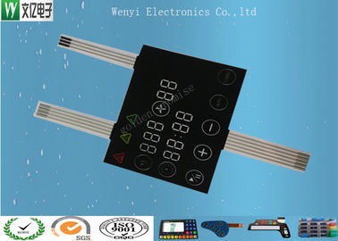 Interruptor de membrana capacitivo transparente ligero/interruptor capacitivo del sensor del tacto