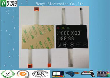 Interruptor de membrana capacitivo transparente ligero/interruptor capacitivo del sensor del tacto