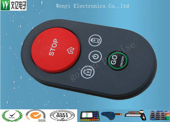 Clave P+R teclado de goma de silicona 40 grados