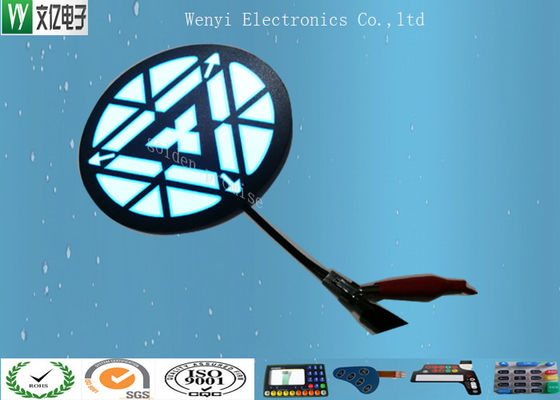 Interruptor de membrana FPC de luz de fondo del panel EL