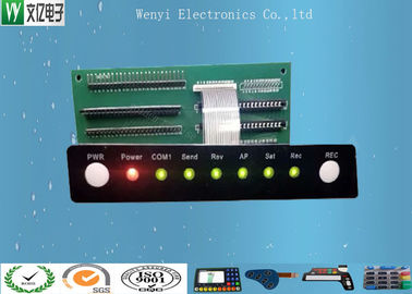 Circuito de SMT con el interruptor de membrana dominante de grabación en relieve iluminado retroiluminación LED