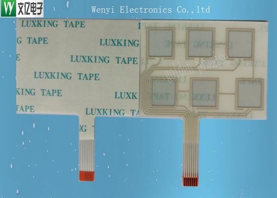 Circuito capacitivo rígido del tacto de FPC, teclado de membrana fino del PWB de la textura V150